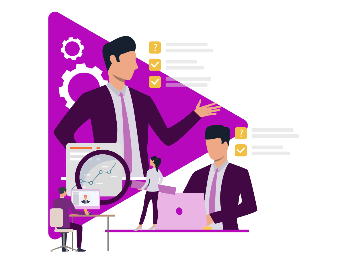 خصص الحالات المختلفة للمشروع وشارك عميلك آخر المستجدات أولًا بأول